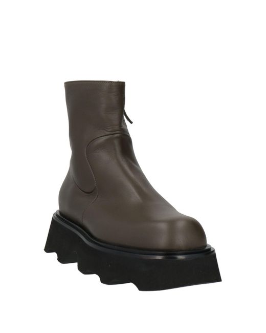 Pomme D'or Brown Ankle Boots