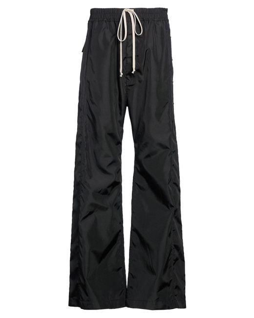 Rick Owens Black Pants Polyamide for men