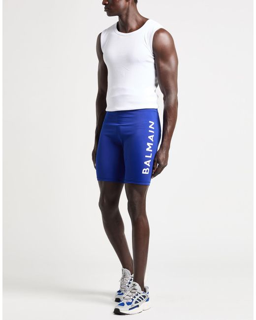 Balmain Blue Shorts & Bermuda Shorts for men