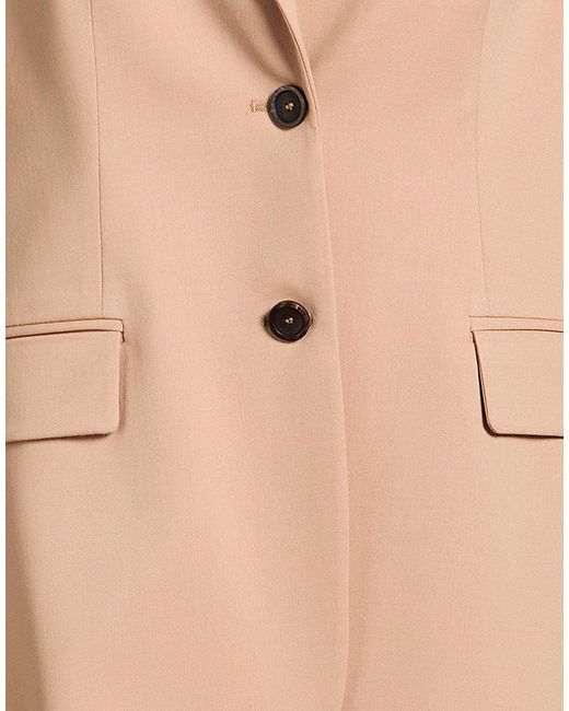 Eleventy Natural Blazer Wool, Elastane