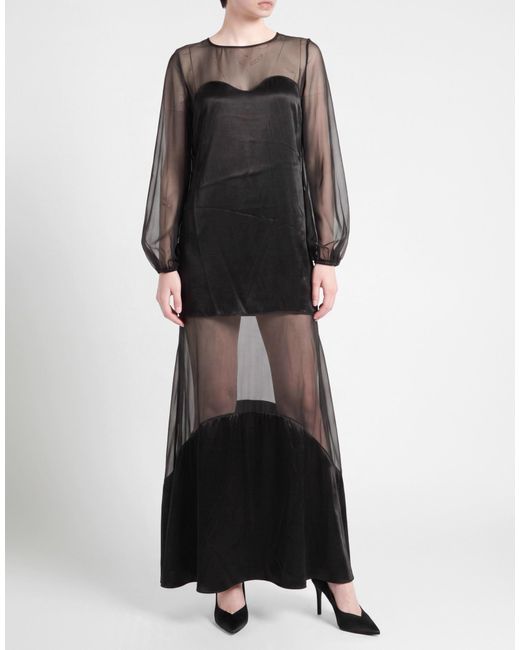 Jijil Black Maxi Dress Viscose