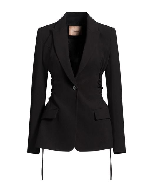 Twinset Black Blazers