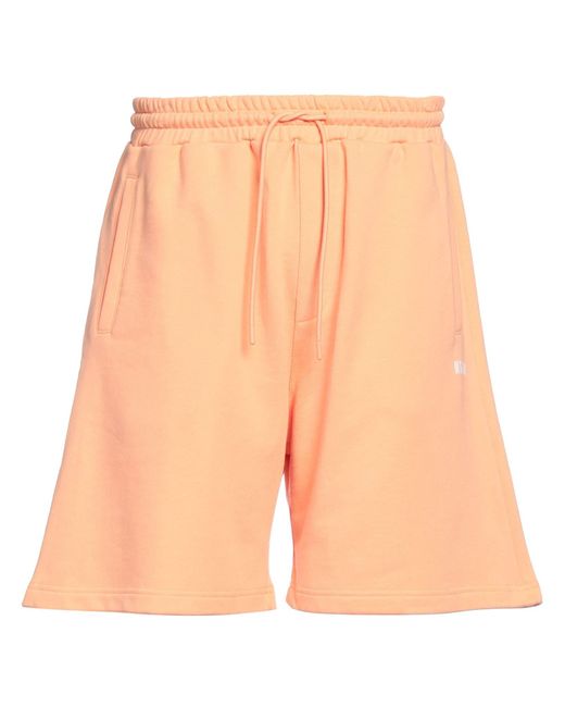 MSGM Orange Shorts & Bermuda Shorts for men