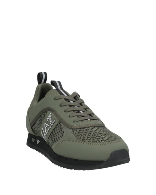 EA7 Green Sneakers for men