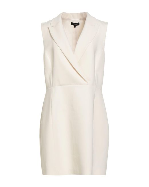 Theory White Mini Dress