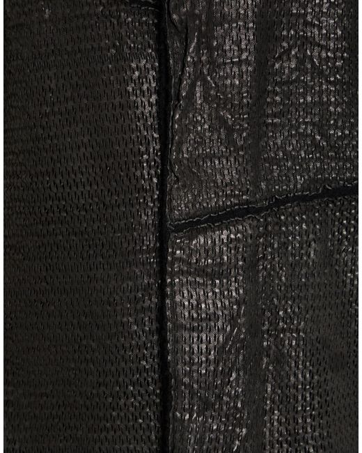 Transit Black Coat Lambskin
