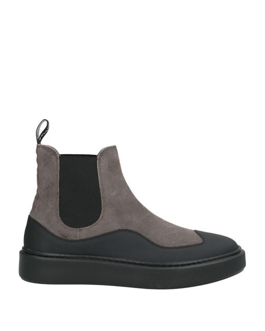 Botines De Caña Alta Pollini de hombre de color Black