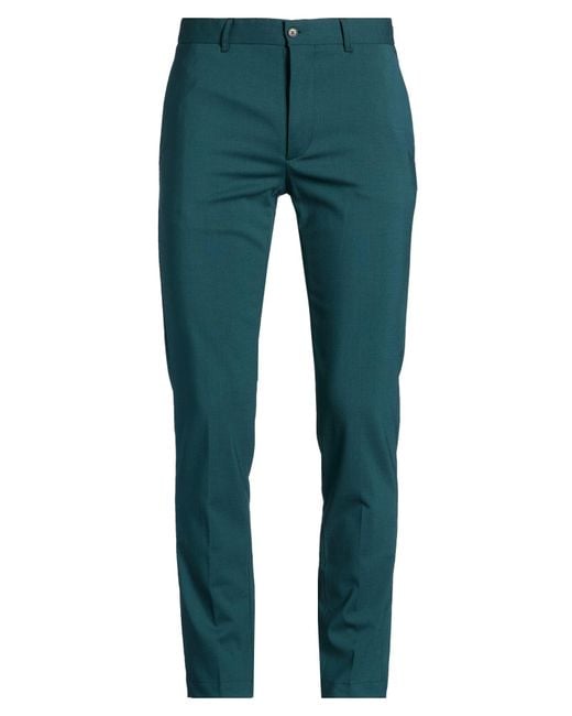 Grifoni Green Pants Virgin Wool, Elastane for men