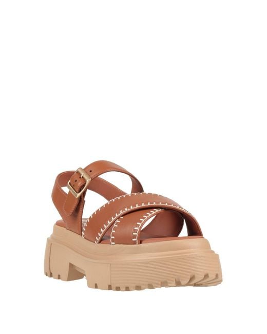 Hogan Brown Sandals
