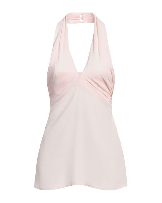 Semicouture Pink Top Acetate, Silk