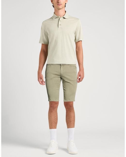 Roy Rogers Natural Denim Shorts for men