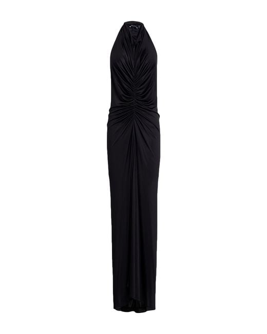 Atlein Black Maxi Dress Viscose