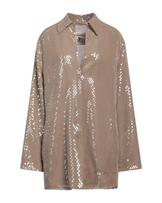 Semicouture Brown Jacket Polyester