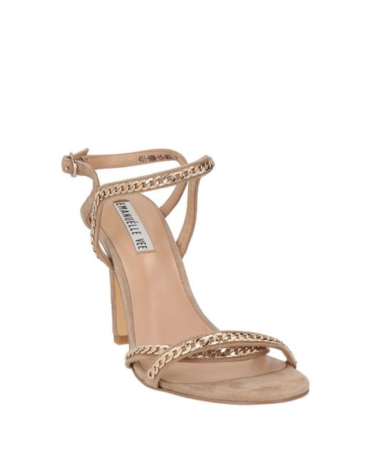 Emanuélle Vee Pink Sandals Soft Leather