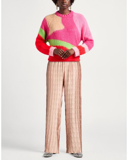 WEILI ZHENG Pink Pants