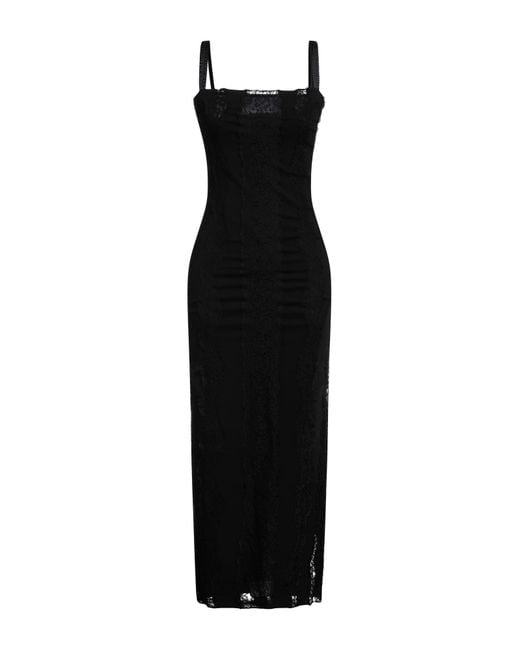 Dolce & Gabbana Black Maxi Dress