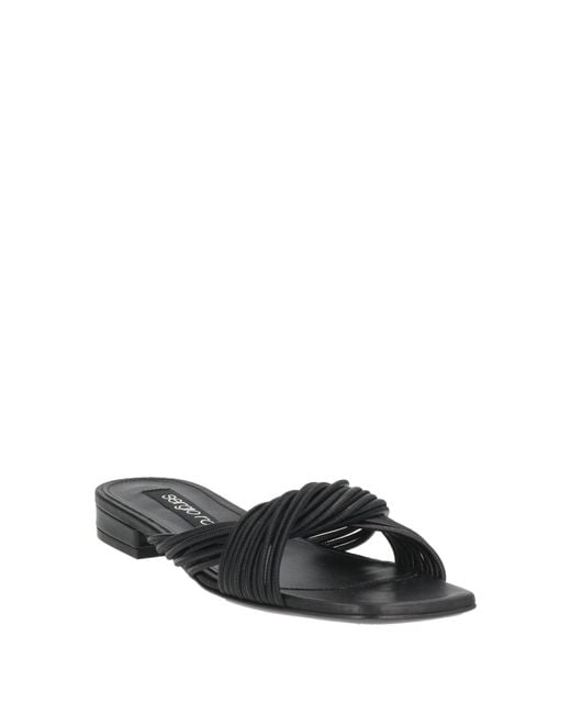 Sergio Rossi Black Sandals