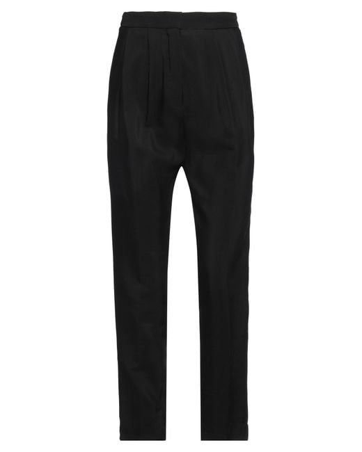 Grifoni Black Pants Viscose, Cotton