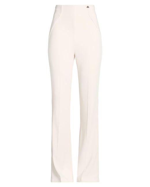 DIVEDIVINE White Pants Polyester, Elastane