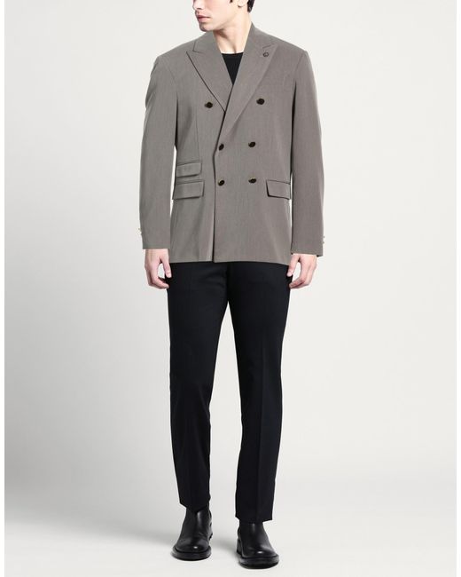 Officina 36 Gray Blazers for men