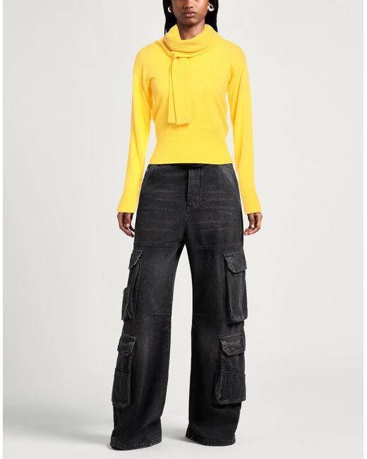 MSGM Yellow Pullover