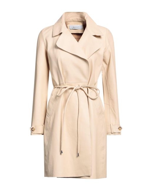 Bully Natural Overcoat & Trench Coat