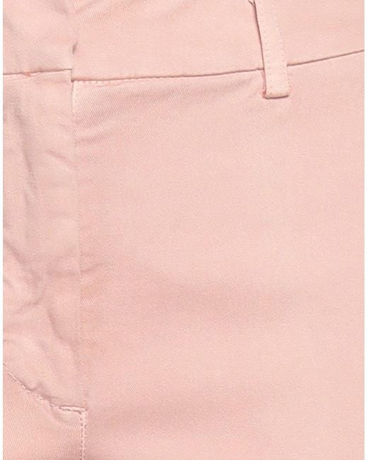 19.70 Nineteen Seventy Pink Pants Cotton, Elastane