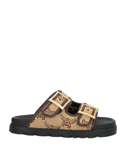 MCM Brown Sandals