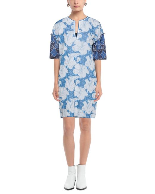 Ballantyne Blue Mini Dress