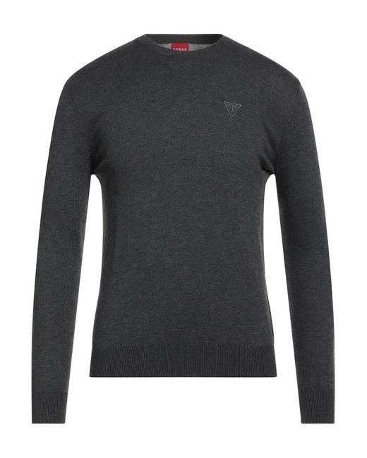 Guess Black Sweater Polyamide, Polyester, Acrylic, Wool for men