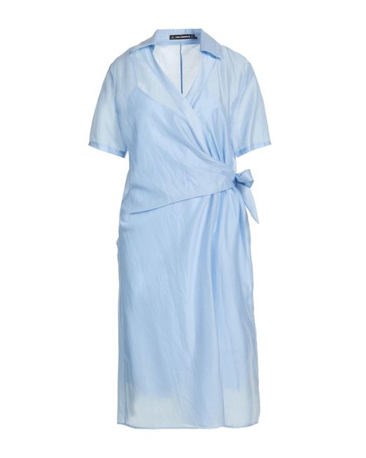 Karl Lagerfeld Blue Midi Dresses