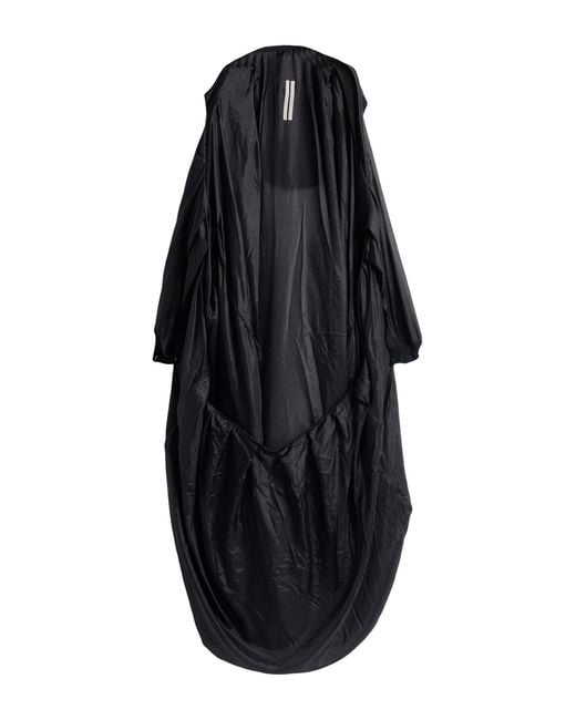 Rick Owens Blue Overcoat & Trench Coat