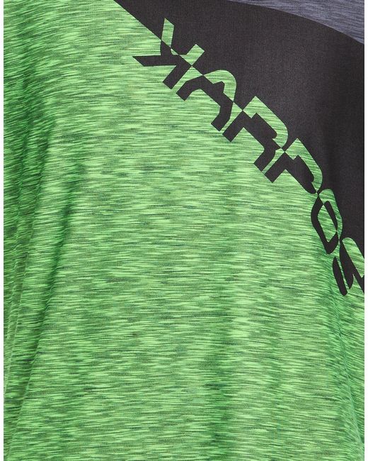 Karpos Green T-Shirt Polyester, Elastane for men