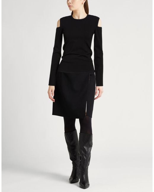 Max Mara Black Sweater Viscose, Polyester, Polyamide, Elastane