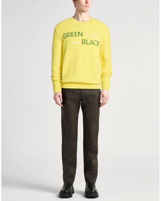 Herno Yellow Sweaters for men