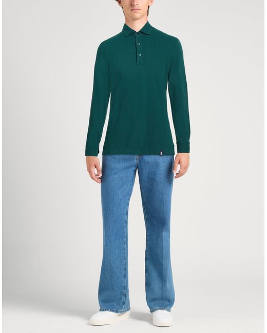 Polo Drumohr de hombre de color Green