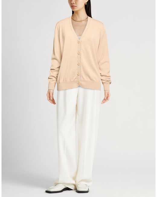 Fabiana Filippi Natural Cardigan