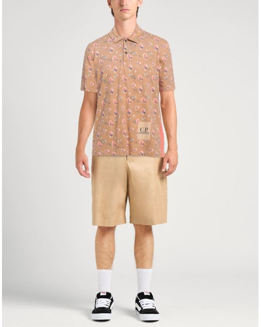 C P Company Pink Polo Shirt for men
