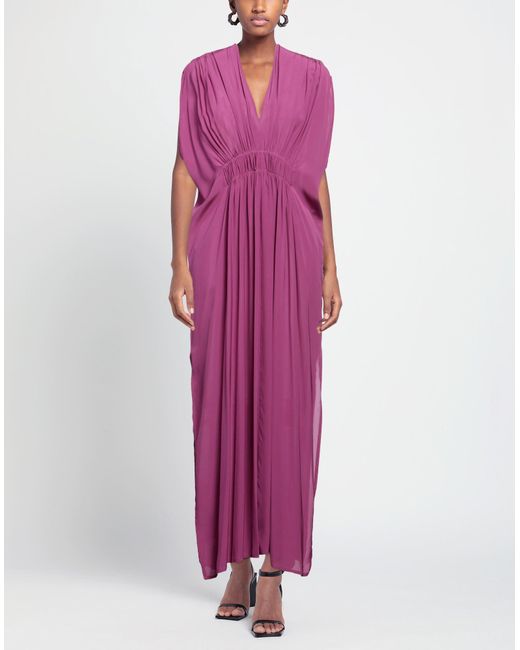 Fisico Purple Midi Dress