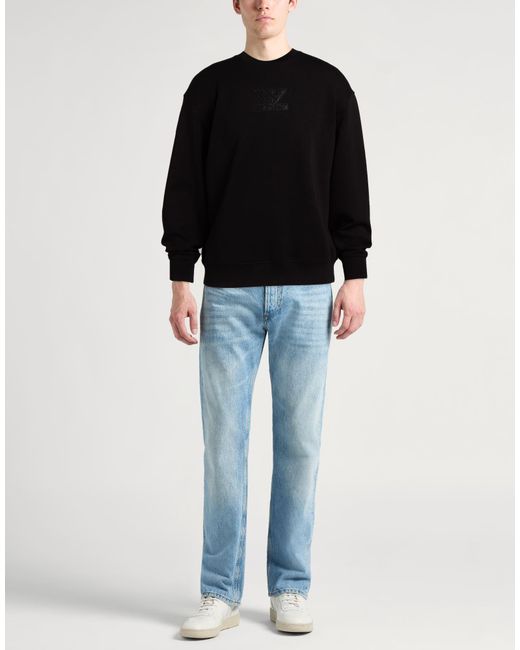 Emporio Armani Black Sweatshirt for men