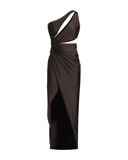 House of Amen Black Maxi-Kleid