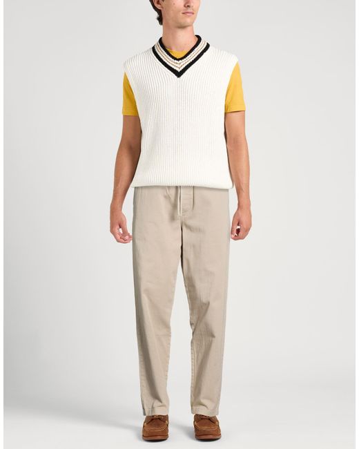 Department 5 Natural Pants Cotton, Rubber for men