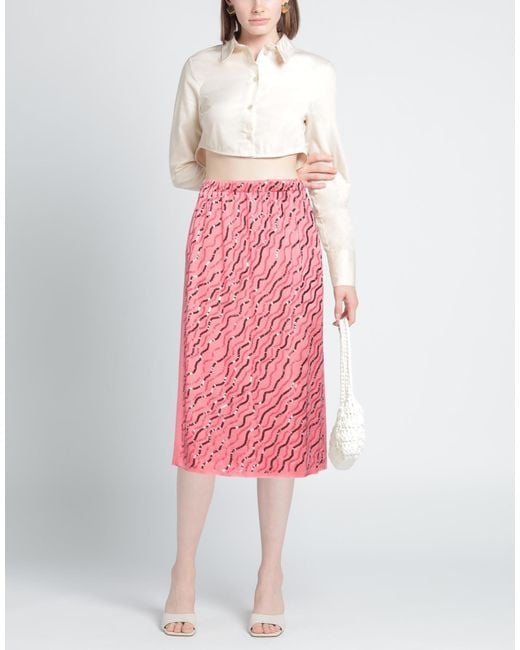 Marni Pink Midi Skirt