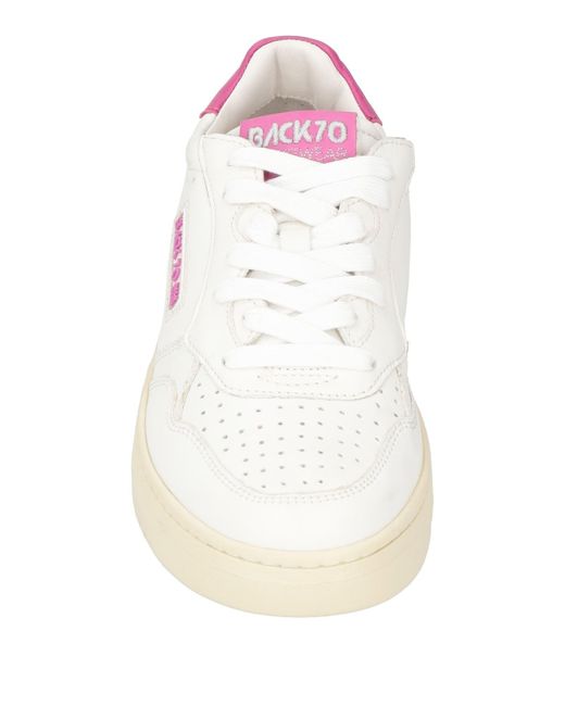 Back 70 White Sneakers Leather