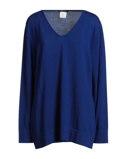 Marina Rinaldi Blue Sweater Virgin Wool