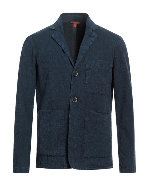 Barena Blue Blazer Cotton, Elastane for men