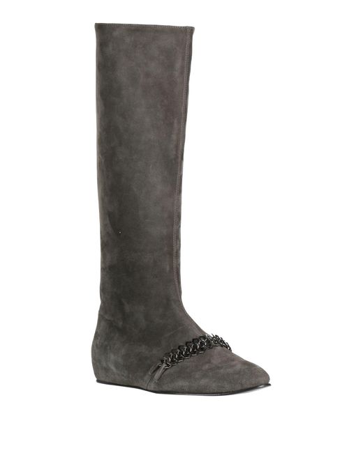 Sigerson Morrison Gray Boot Leather