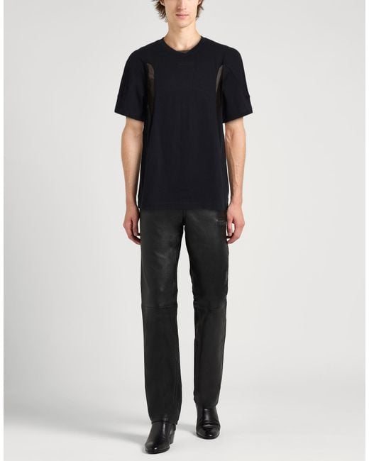 Camiseta Helmut Lang de hombre de color Black