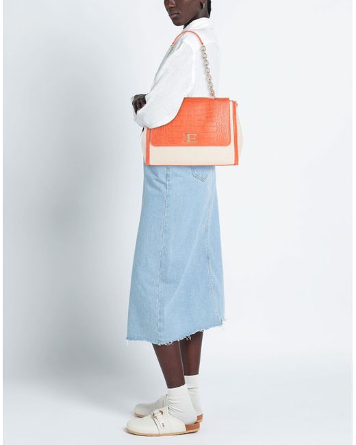 Ermanno Scervino Orange Shoulder Bag