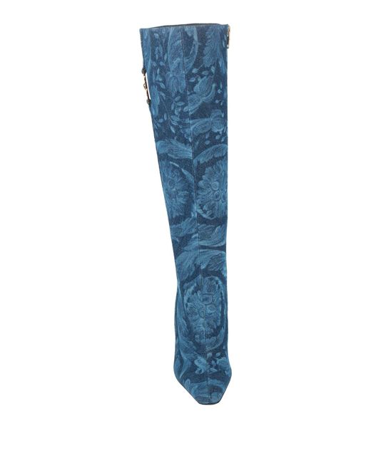 Versace Blue Boots